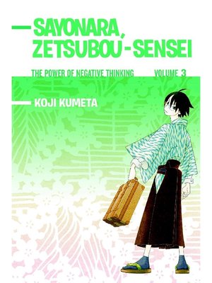 cover image of Sayonara Zetsubou-Sensei, Volume 3